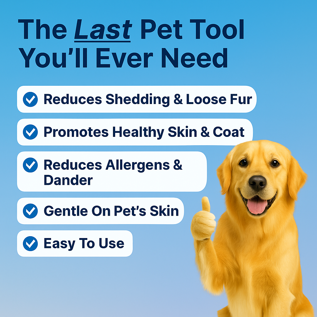 Groom Pro - #1 Pet Shedding Solution