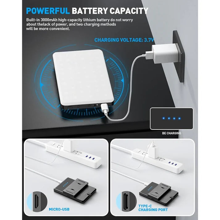 Glow Clip™ High Powered Portable Fill Light