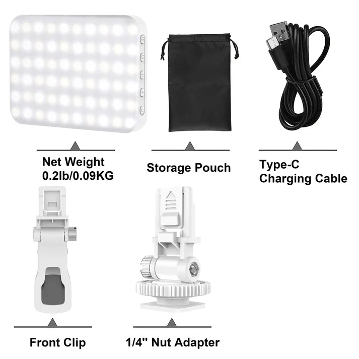 Glow Clip™ High Powered Portable Fill Light