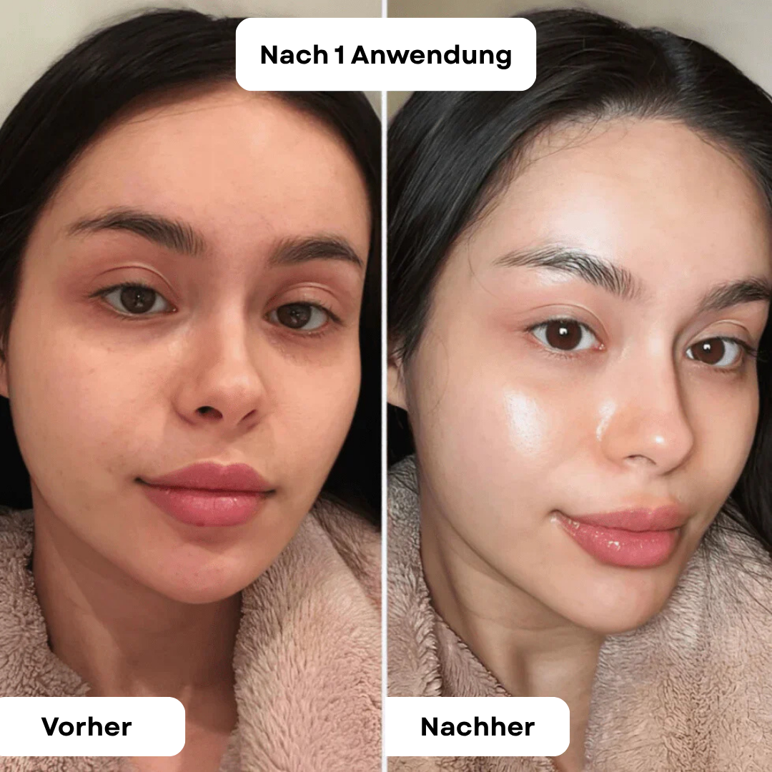 Glowy Kollagen Maske für strahlende Haut